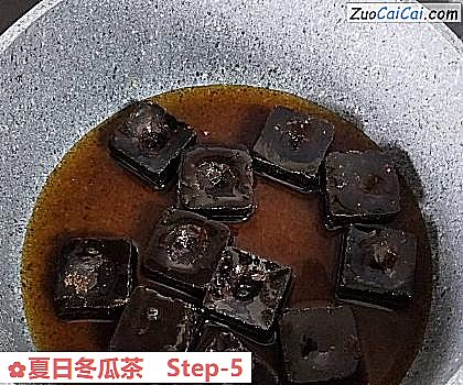 夏日冬瓜茶做法第五步骤