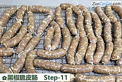 黑椒脆皮肠做法第十一步骤