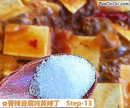 香辣豆腐炖黄辣丁做法第十三步骤