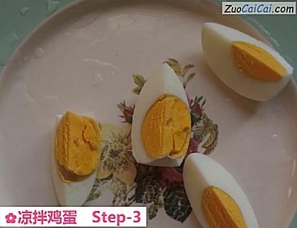 凉拌鸡蛋做法第三步骤