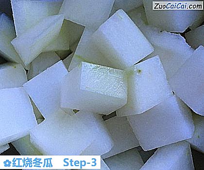 红烧冬瓜做法第三步骤