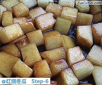 红烧冬瓜做法第六步骤