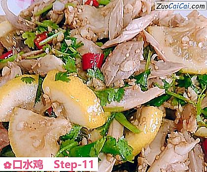 口水鸡做法第十一步骤