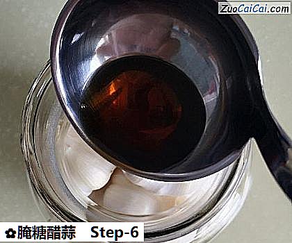 腌糖醋蒜做法第六步骤