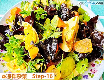 凉拌杂菜做法第十六步骤