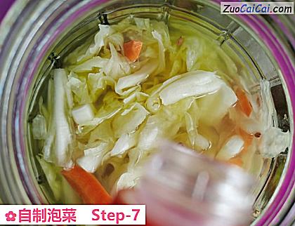 自制泡菜做法第七步骤