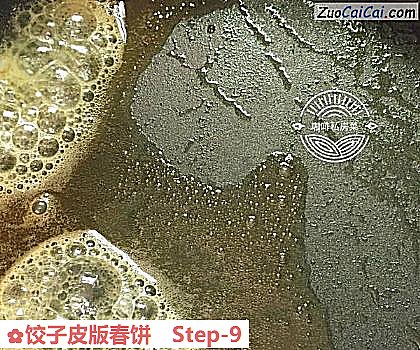 饺子皮版春饼做法第九步骤