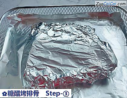 糖醋烤排骨做法第三步骤