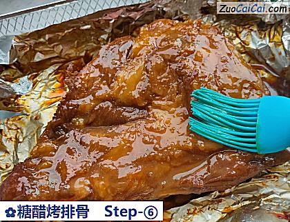 糖醋烤排骨做法第六步骤