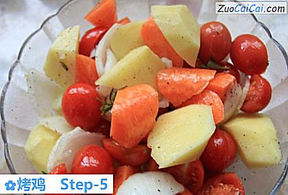 烤鸡做法第五步骤