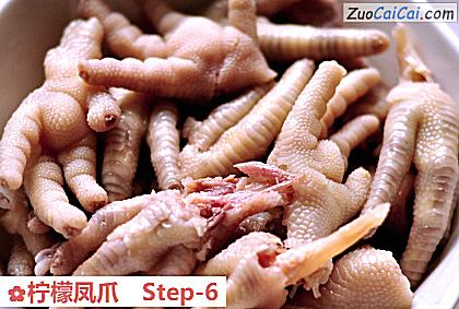 柠檬凤爪做法第六步骤