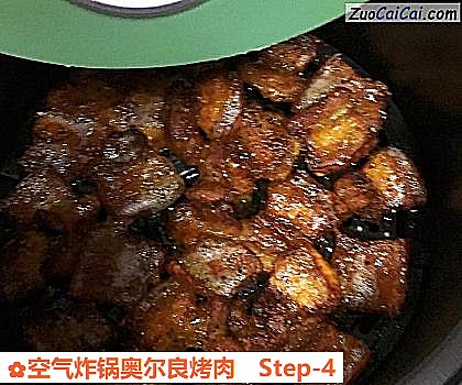 空气炸锅奥尔良烤肉做法第四步骤