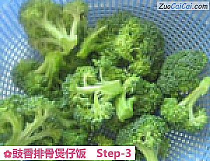 豉香排骨煲仔饭做法第三步骤