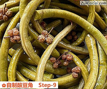 自制酸豆角做法第九步骤