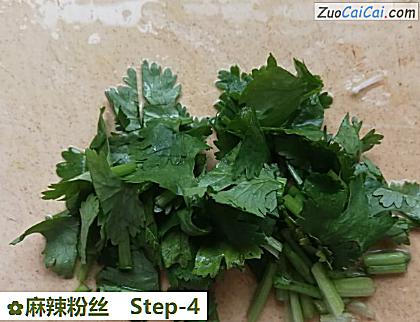 麻辣粉丝做法第四步骤