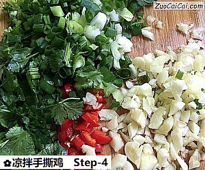 凉拌手撕鸡做法第四步骤