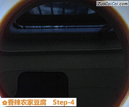 香辣农家豆腐做法第四步骤