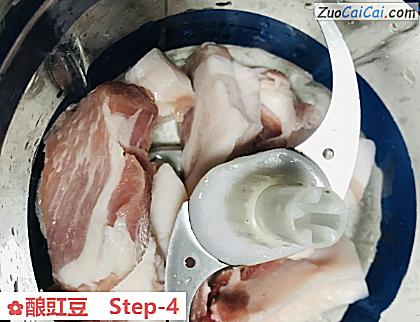 酿豇豆做法第四步骤