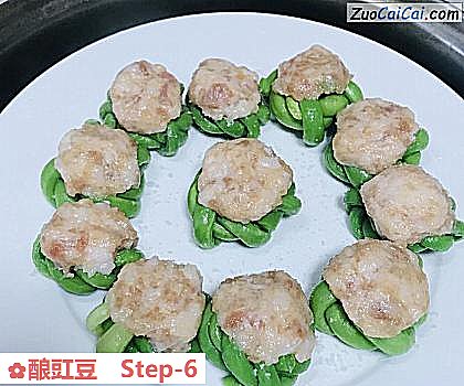 酿豇豆做法第六步骤