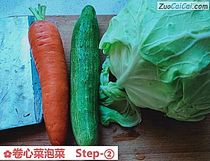 卷心菜泡菜做法第二步骤