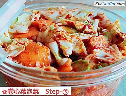 卷心菜泡菜做法第五步骤