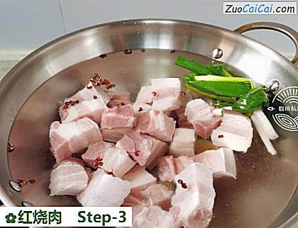 红烧肉做法第三步骤
