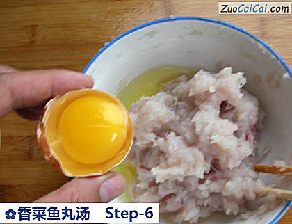 香菜鱼丸汤做法第六步骤