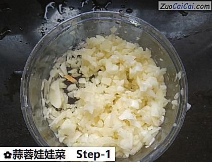 蒜蓉娃娃菜做法第一步骤