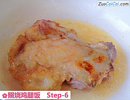 照烧鸡腿饭做法第六步骤