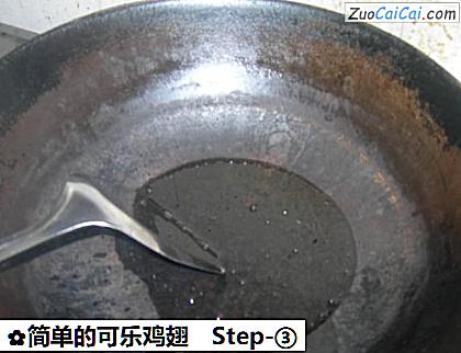 简单的可乐鸡翅做法第三步骤