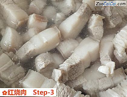 红烧肉做法第三步骤