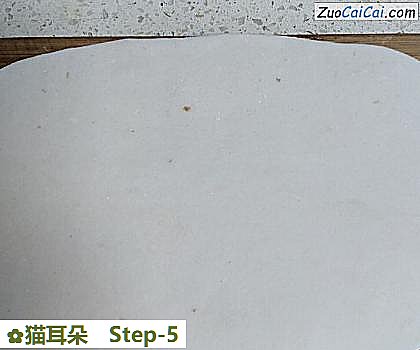 猫耳朵做法第五步骤
