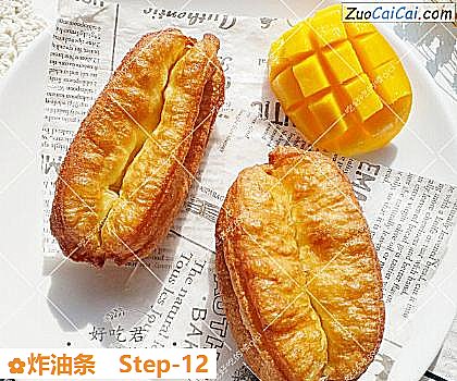 炸油条做法第十二步骤