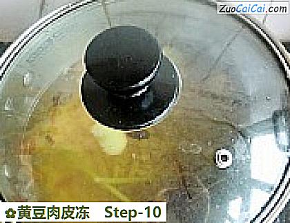 黄豆肉皮冻做法第十步骤