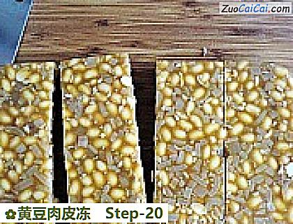 黄豆肉皮冻做法第二十步骤