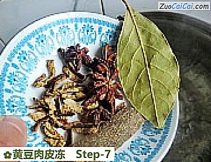 黄豆肉皮冻做法第七步骤