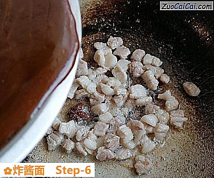 炸酱面做法第六步骤