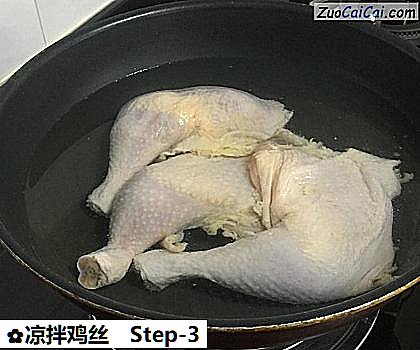 凉拌鸡丝做法第三步骤