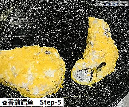 香煎鳕鱼做法第五步骤