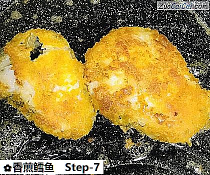 香煎鳕鱼做法第七步骤