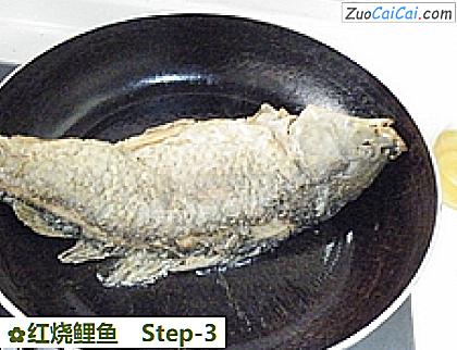 红烧鲤鱼做法第三步骤