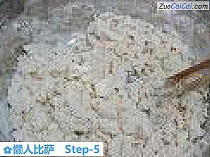 懒人比萨做法第五步骤