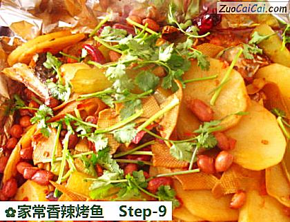 家常香辣烤鱼做法第九步骤