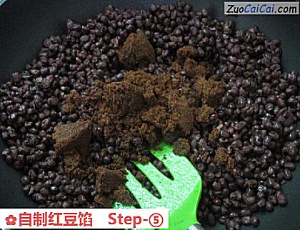 自制红豆馅做法第五步骤