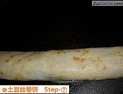 土豆丝卷饼成品图2