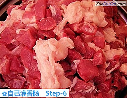 自己灌香肠做法第六步骤