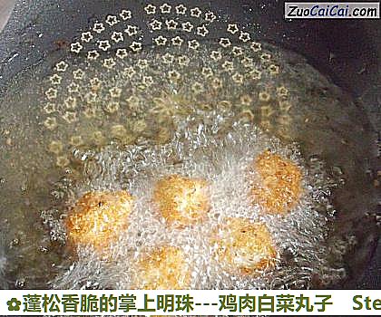 -鸡肉白菜丸子做法第八步骤