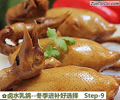 卤水乳鸽做法第九步骤