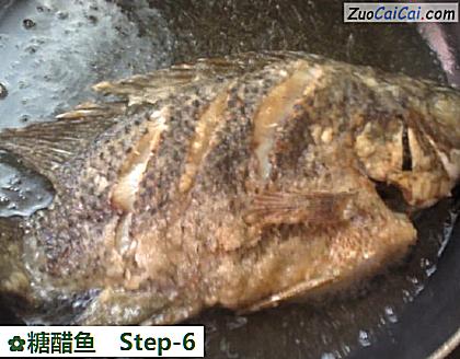 糖醋鱼做法第六步骤