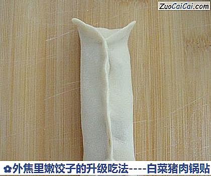 白菜猪肉锅贴做法第十三步骤